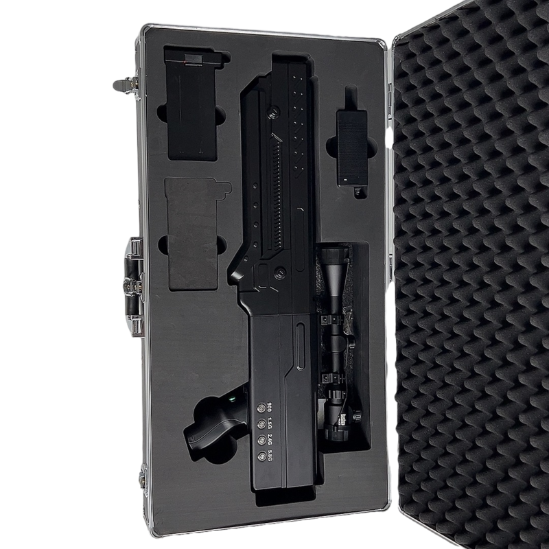  南郑手持便携式枪型低空防御反制四通道B型