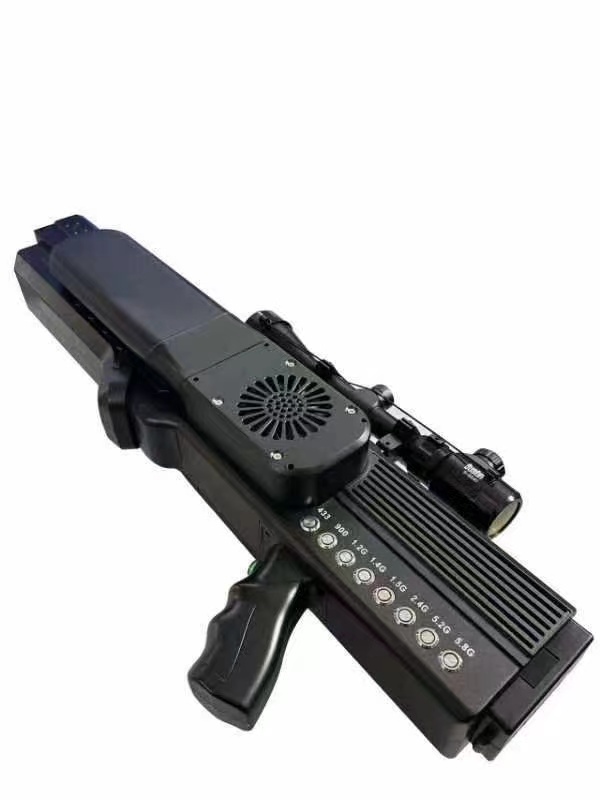  南郑手持便携式枪型低空防御反制八通道